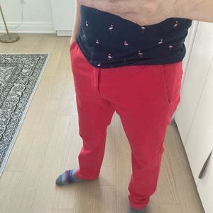 BAND OF OUTSIDERS - Light Red Pristine Pants
